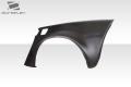 2005-2013 Chevrolet Corvette C6 Duraflex ZR2 Rear Fenders - 2 Piece