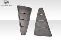 2015-2023 Ford Mustang Duraflex MPX Rear Window Scoops - 2 Piece (S)