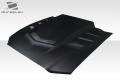 2013-2014 Ford Mustang Duraflex Interceptor Hood - 1 Piece