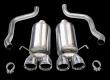 Corsa 09-13 Chevrolet Corvette C6 6.2L V8 Polished Sport Axle-Back Exhaust