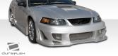 1999-2004 Ford Mustang Duraflex Bomber Side Skirts Rocker Panels - 2 Piece