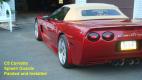 C5 Corvette 1997-2004, C6 Z06 Corvette Style Splash Guards Rear