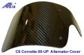 Real Carbon Fiber,  C6 Corvette, Alternator Cover