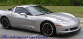 C6 Corvette, ZR1 Style, Front Splitter / Spoiler Matte Black Finish