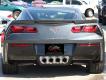 2014 C7 Corvette Stingray Taillight Trim Ring 2Pc Polished