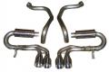 BORLA Stinger Exhaust 4 Round Tips - C5 Corvette 1997-2004 Stainless Steel