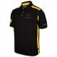 C8 Corvette  Corvette Racing Two-Tone Polo, Black/Yellow