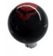 C7 Corvette 14-19 Shifter Knob - Black with Custom Colored AirBrushed Skull Design