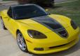 C6, Grand Sport, Z06 Corvette Hood and Body Stripes GT2 Style 