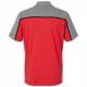 C8 Corvette Adidas® Cruise Polo Red/Gray