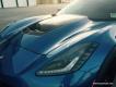 C7 Corvette Stingray, Wide Body Xtreme Carbon Fiber High Rise Custom Hood, with Vent